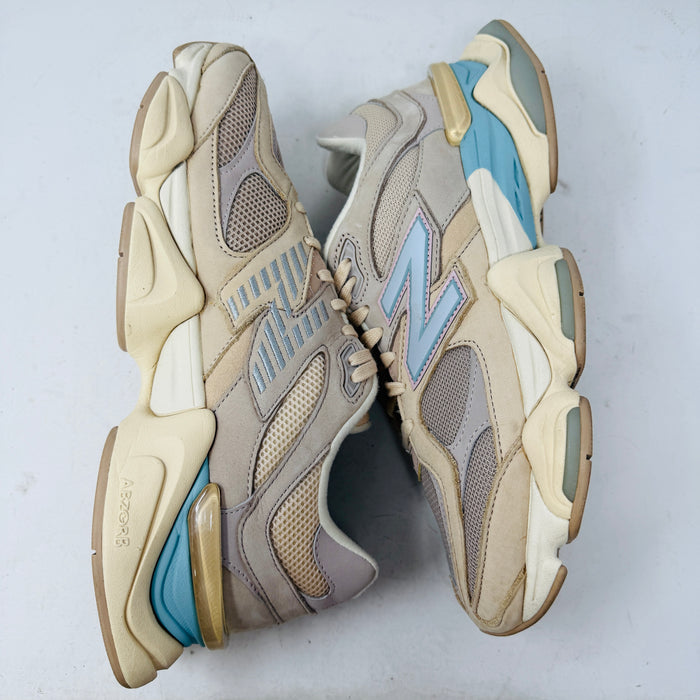 New Balance 9060 Ivory Cream Pink Sand
