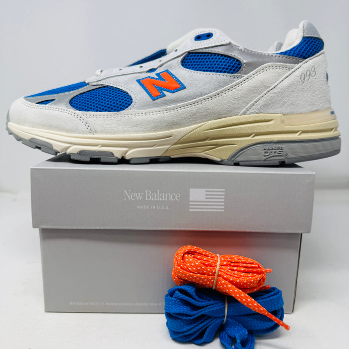 New Balance 993 MiUSA Kith Madison Square Garden Ancient Scroll