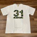 A Bathing Ape 31st Anniv. ABC Camo Tee White