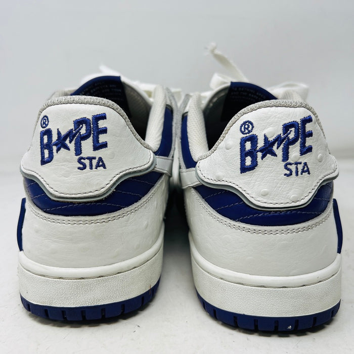 A Bathing Ape Sk8 Sta #1 Ostrich Pack White Purple