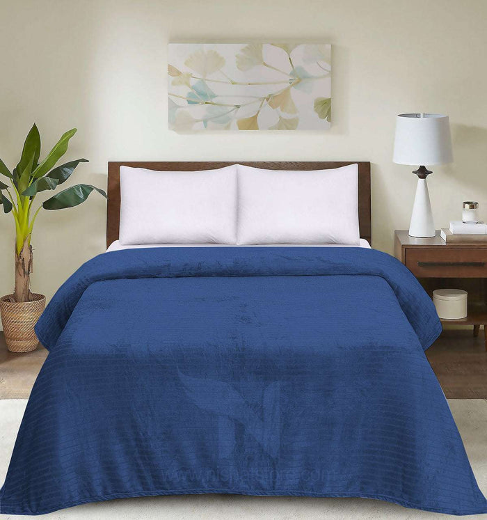 AC Blanket Fleece Supersoft Lines NCS 148 - Nishat Creative Store