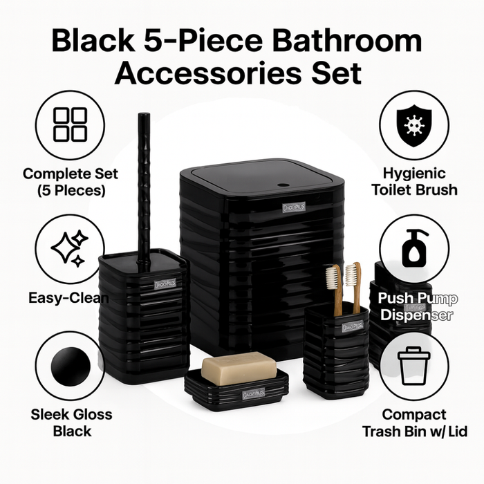 Okyanus bathroom set Acrylic dimensions specs