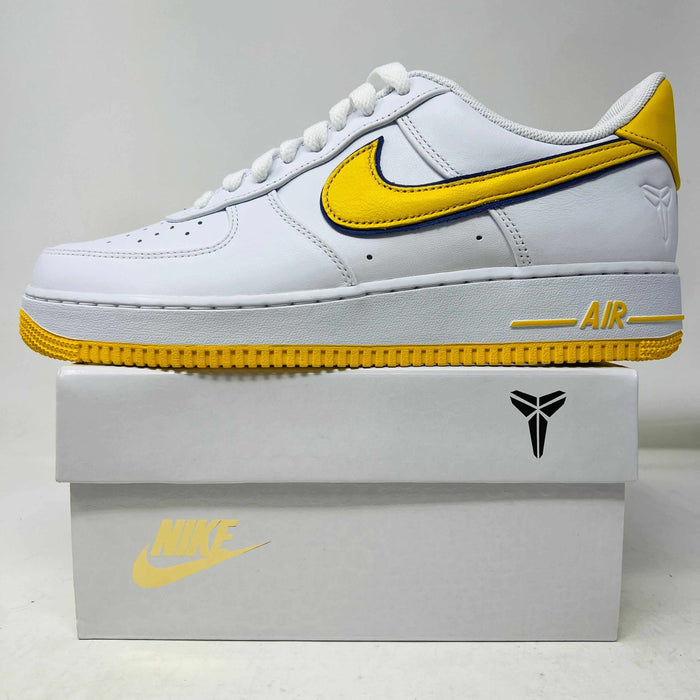 Nike Air Force 1 Low Retro QS Kobe Bryant Lakers Home 2024 brand new with extra laces and good box condition