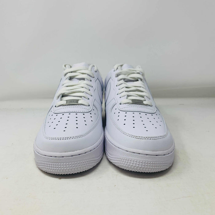 Nike Air Force 1 Low Triple White sneakers, brand new, 2023 edition.