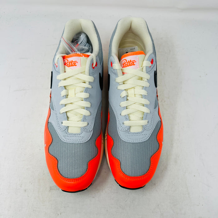 Nike Air Max 1 Patta Waves Hyper Crimson Pure Platinum (With Bracelet)
