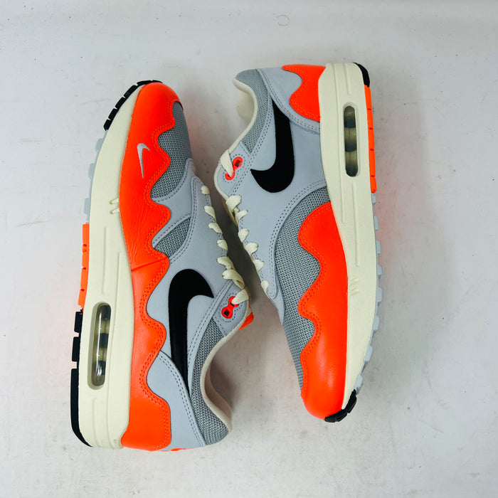 Nike Air Max 1 Patta Waves Hyper Crimson Pure Platinum (With Bracelet)