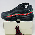 Nike Air Max 95 SP Undefeated Black sneaker on box with extra laces and dust bag 2025 model