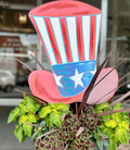 Americana: Uncle Sam Metal Hat Stake