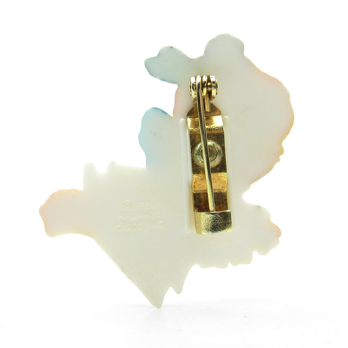 Vintage 1986 Hallmark angel lapel pin