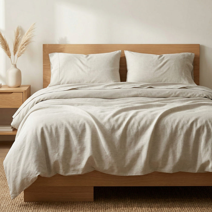 Bamboo Linen Duvet Cover - Mattress Miracle Brantford