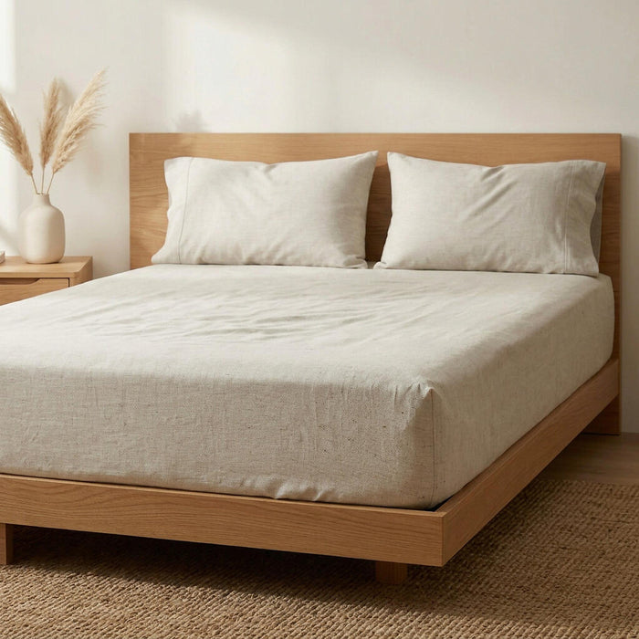 Bamboo Linen Duvet Cover, view 4 - Mattress Miracle Brantford