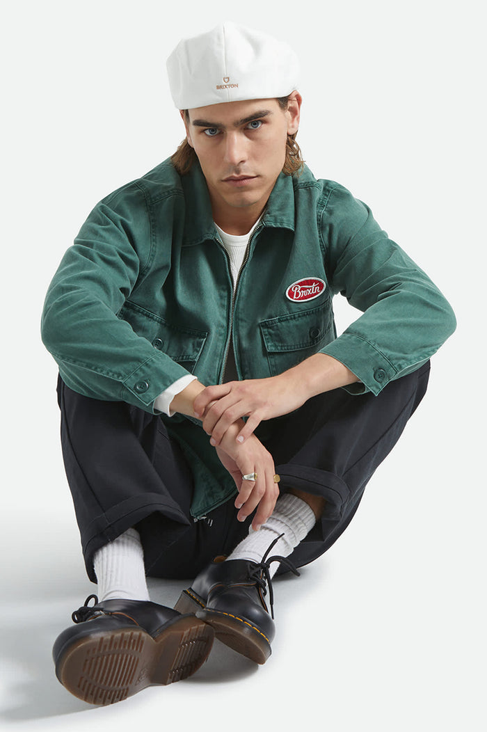 Unisex Barrel Alpha Snap Cap in the color Whitecap - Additional Fit image