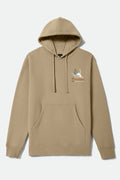 Men's Barren Hoodie in the color Sand - Front Product View