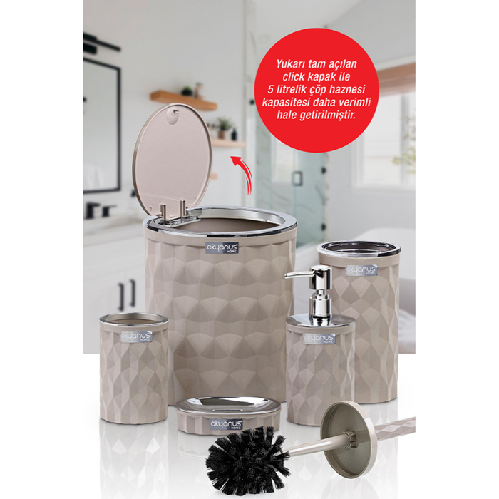 Okyanus bathroom set in Egyptian home