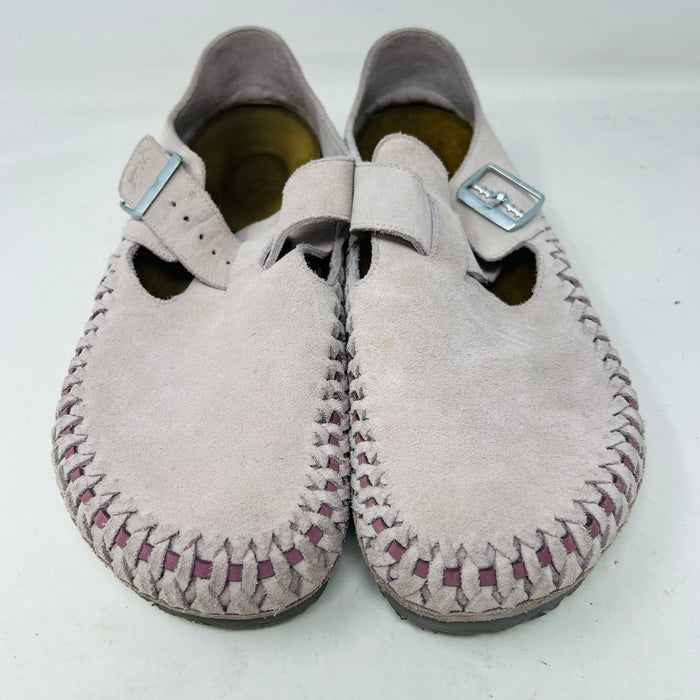 Birkenstock London Braided Kith Lilac Ash