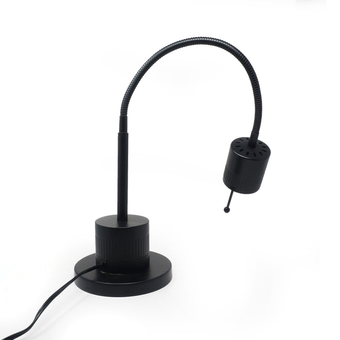 Black Gooseneck Desk Lamp by Tensor