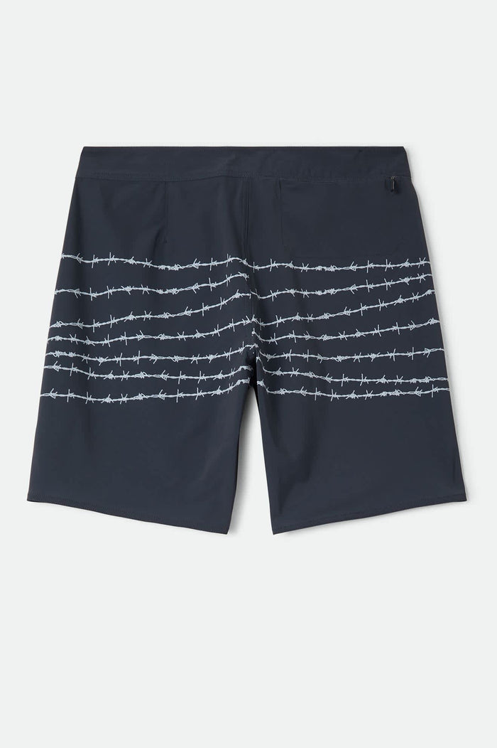 Blitz Boardshort 19" - Black/Barb Wire
