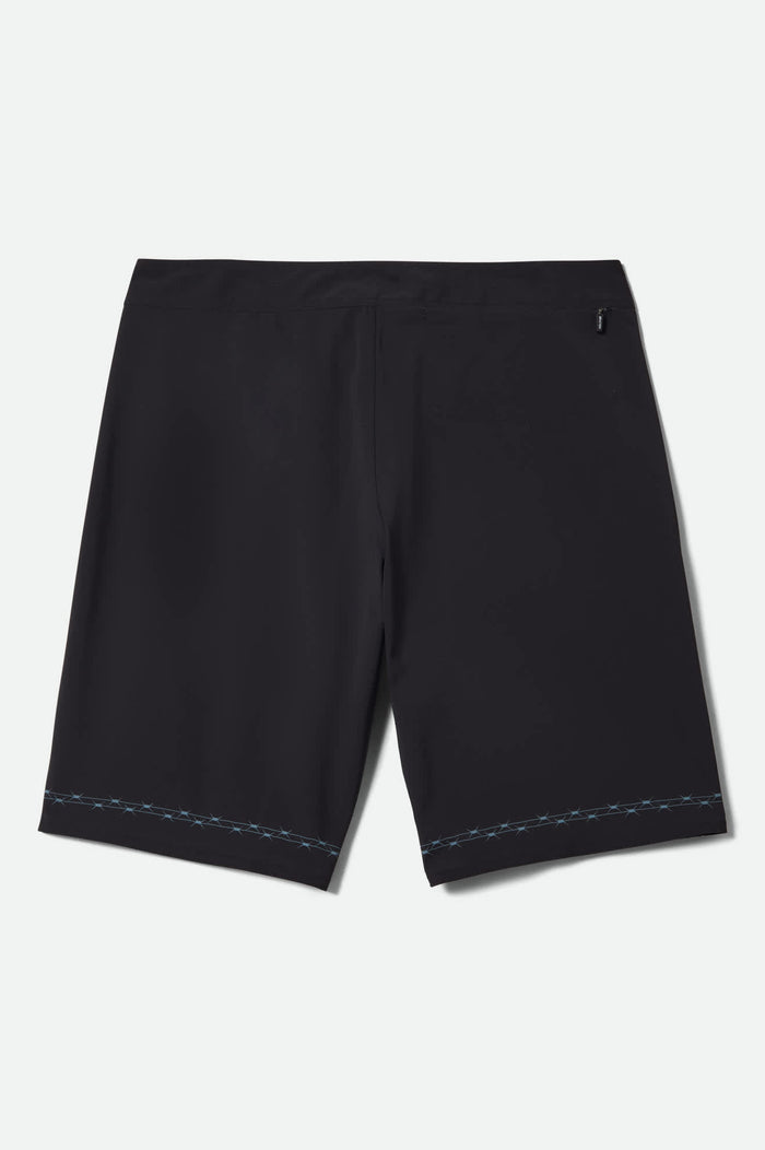 Men's Blitz Boardshort 21" in the color Black Masks - Additional Laydown image