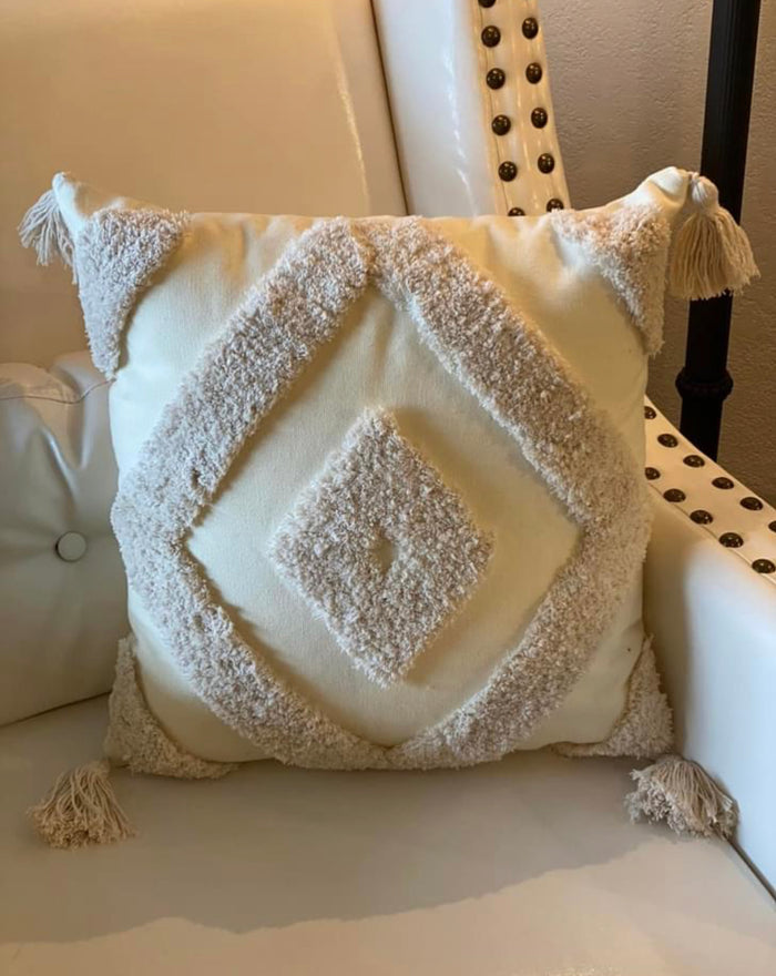 Boho Cream 18”  Pillow