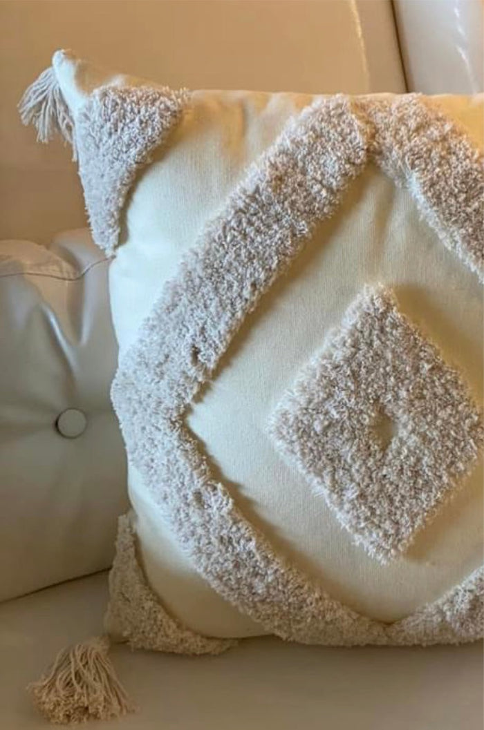 Boho Cream 18”  Pillow