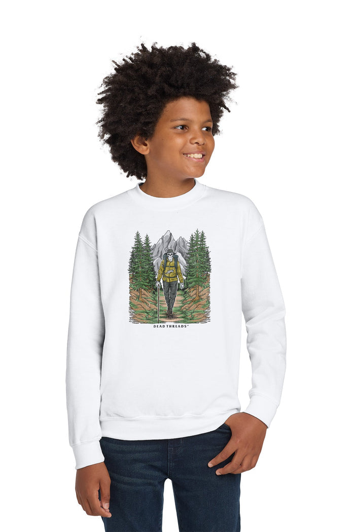 BONE VOYAGE KIDS CREWNECK SWEATSHIRT – Kids clothes – Dead Threads Apparel