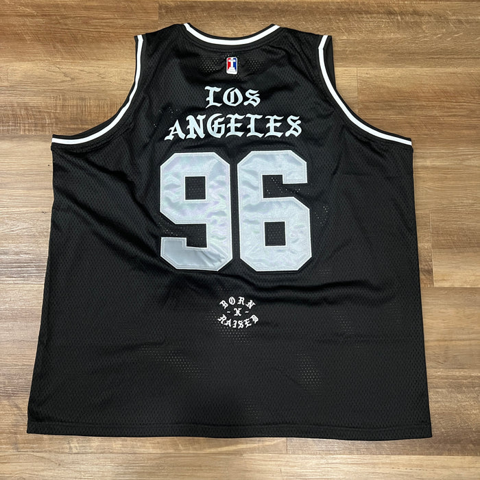 Born x Raised Los Angeles Basketball Jersey Black