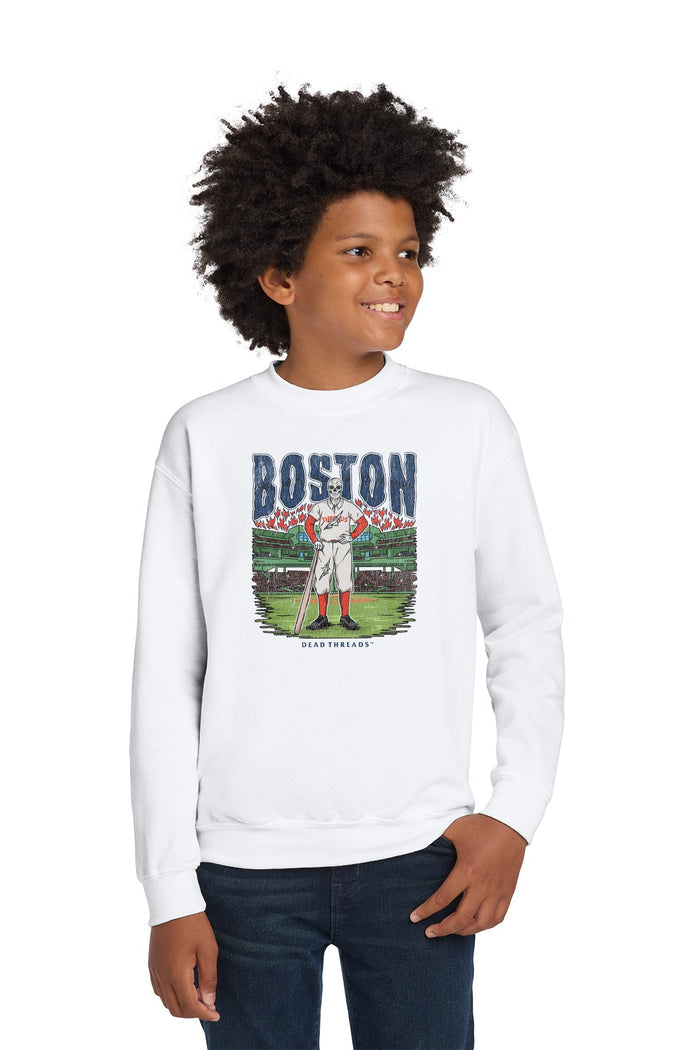 BOSTON BASEBALL KIDS CREWNECK SWEATSHIRT – Kids clothes – Dead Threads Apparel
