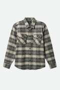 Bowery Heavyweight Flannel - Black/Charcoal