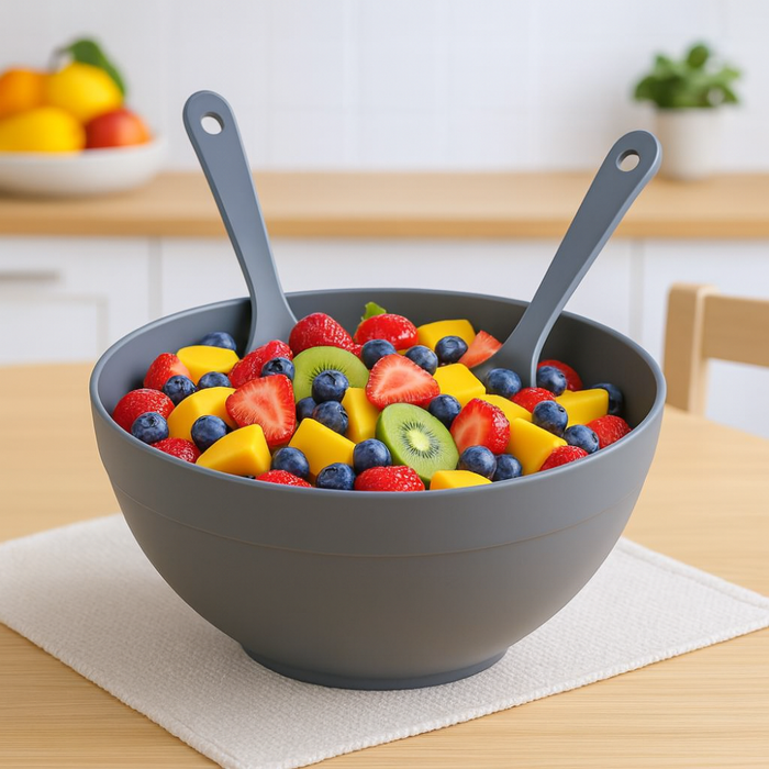 Salad Bowl 5.5 Liters BPA-Free Plastic Dunya color variants