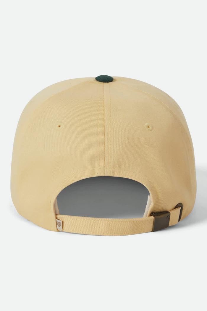 Brixton Certified Adjustable Hat - Washed Celestial Yellow/Mediterranean Teal
