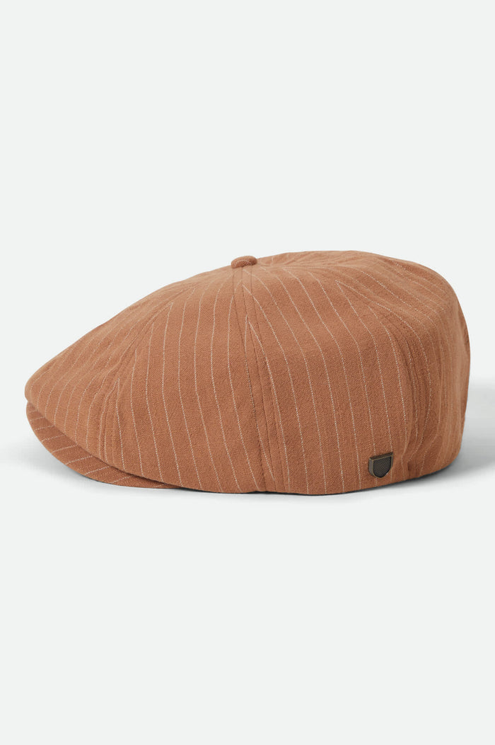 Brood Lightweight Newsboy Cap - Italian Clay Linen