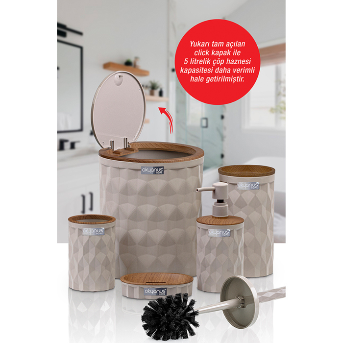 Okyanus bathroom set in Egyptian home