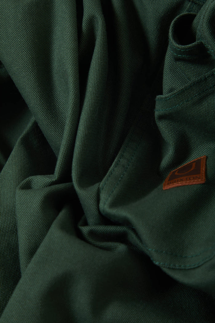 Men's Builders Carpenter Stretch Pant in the color Primary Green - Additional Laydown image