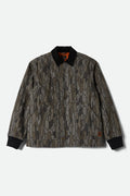 Men's Builders Ranch Jacket in the color Bark Camo - Front Product View