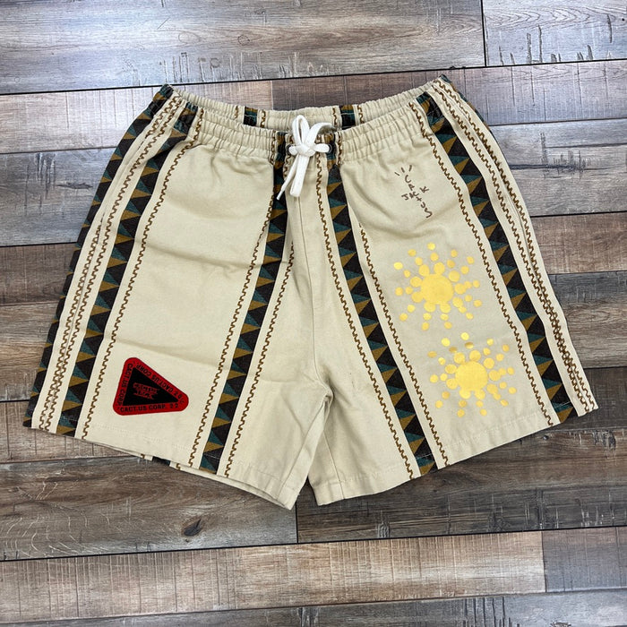 Cactus Jack by Travis Scott Starburst Short 'Cream'