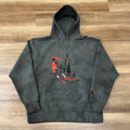 Cactus Jack by Travis Scott x Air Jordan Washed Suede Hoodie Iron Grey