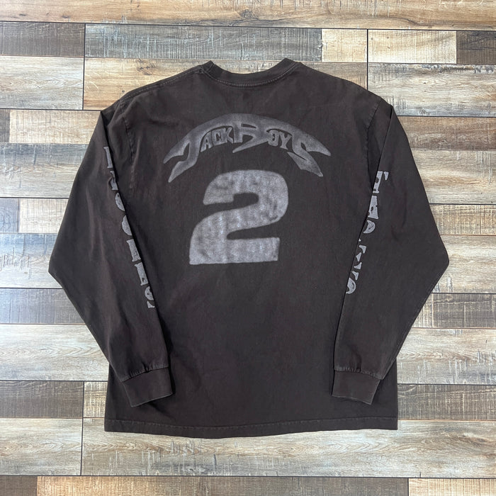 Cactus Jack Tapes Records Jackboys 2 Hip Hop LS Tee