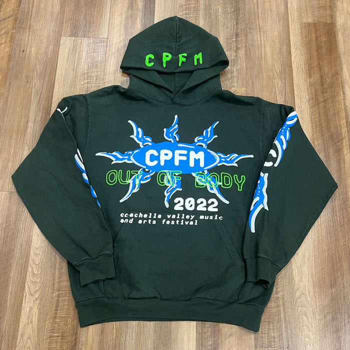 Cactus Plant Flea Market Coachella Weekend 2 Hoodie Green