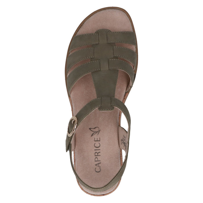 Caprice 9-28709-44 724 Olive Nubuc Sandals