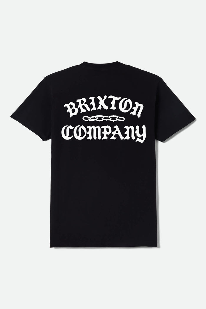 Chains Short Sleeve T-Shirt - Black
