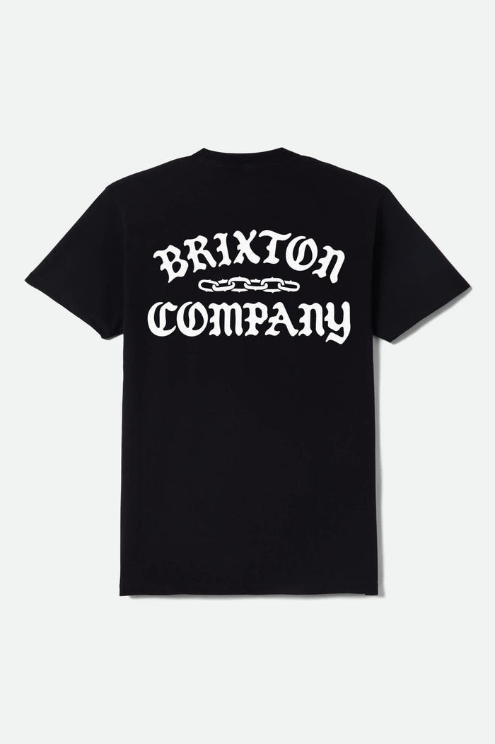Chains Short Sleeve T-Shirt - Black