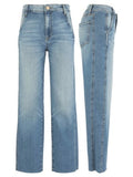 Charlotte High Rise Wide Leg Denim Jeans