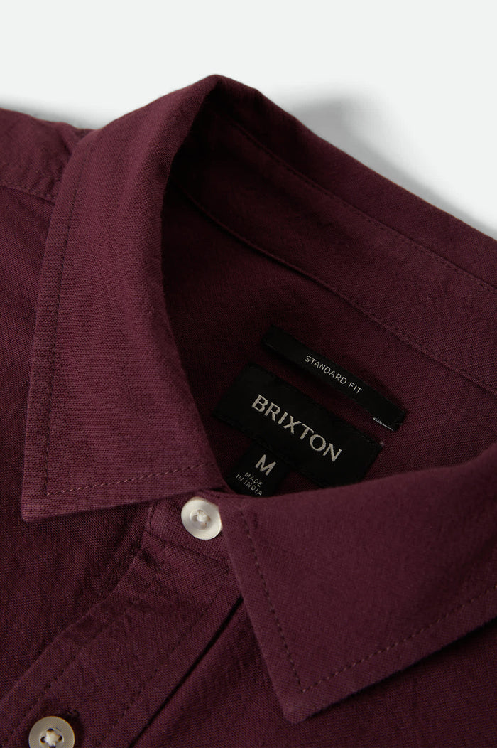 Charter Long Sleeve Shirt - Port