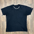 Chrome Hearts Short Sleeve Pocket Crew T-shirt Black