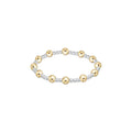 Classic Sincerity 6mm Bead Bracelet - Mixed Metal
