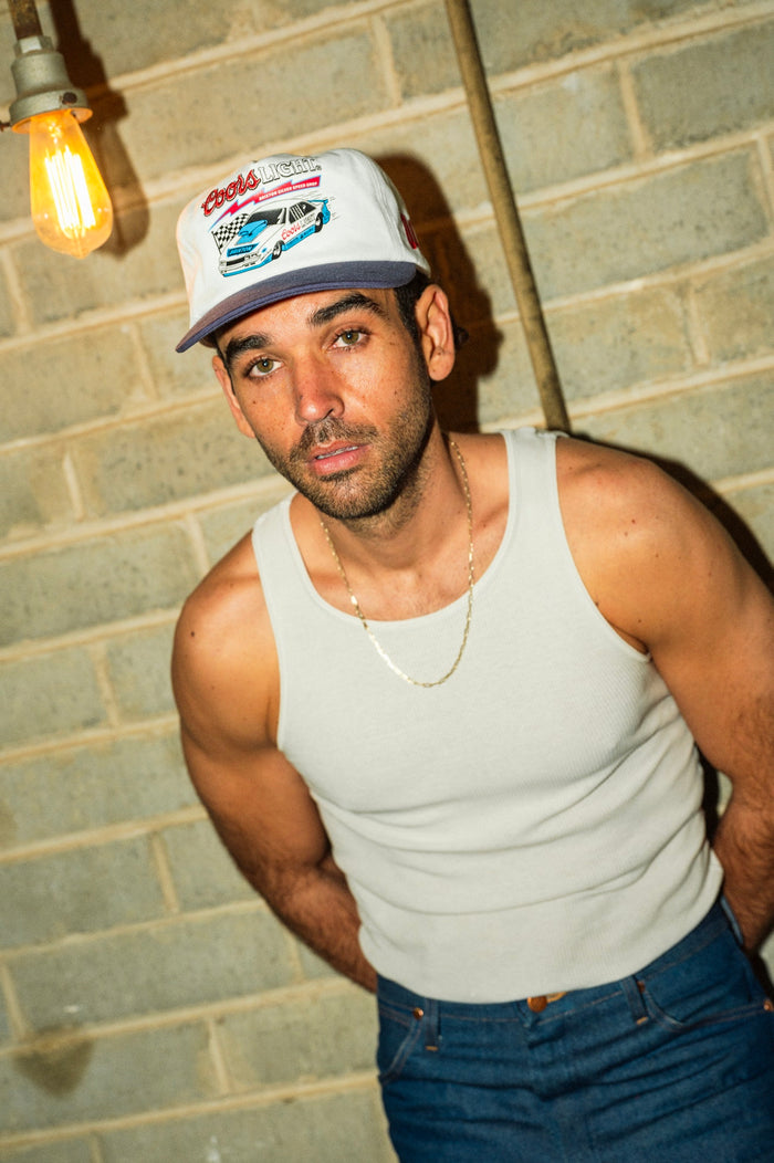 Coors Light Blower Snapback - White/Coors Navy