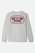 Coors Light Pit Stop L/S Standard T-Shirt - Silver