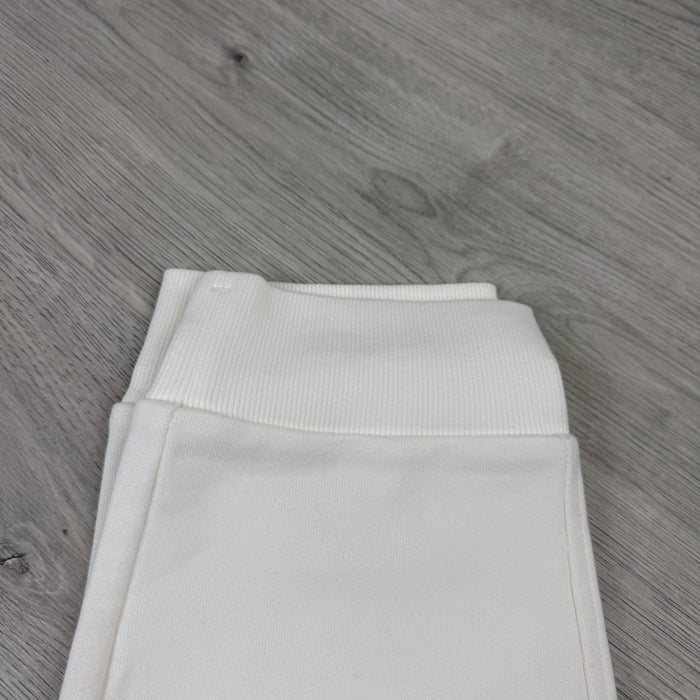 CP Company Raised Fleece Sweatpants - White