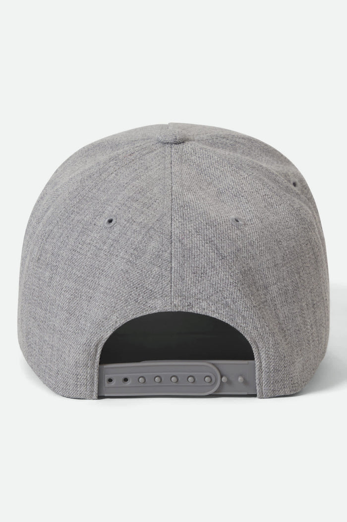 Unisex Crest NetPlus Snapback in the color Light Heather Grey/Light Heather Grey - Additional Laydown image