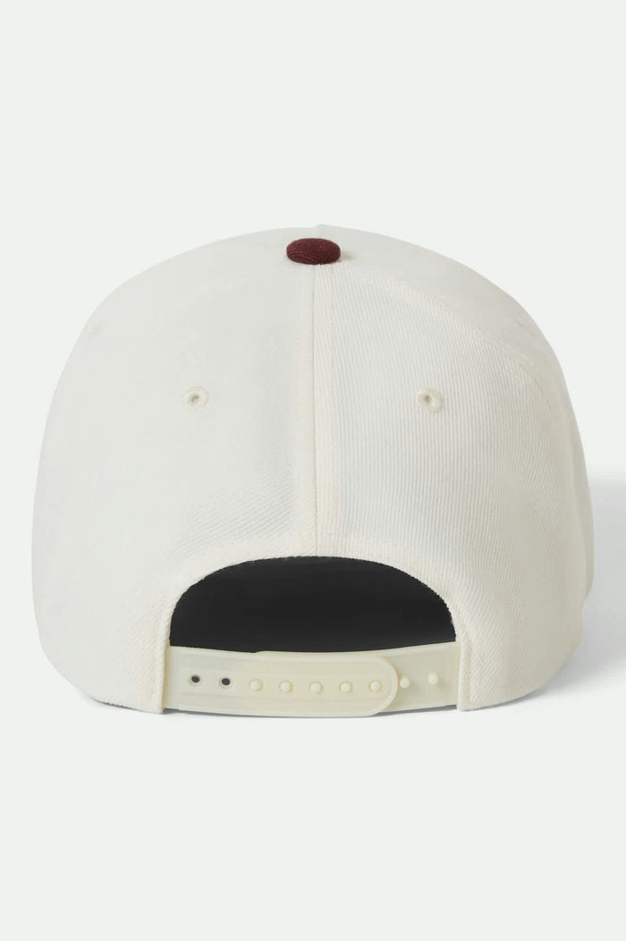 Crest Netplus Snapback - Port/Off White